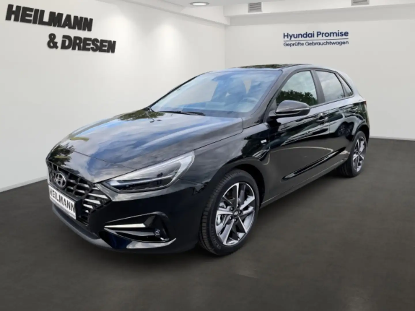 Hyundai i30 Advantage 1.5 Mild Hybrid/Navi/Lenkrad/Sitzheizung Schwarz - 1