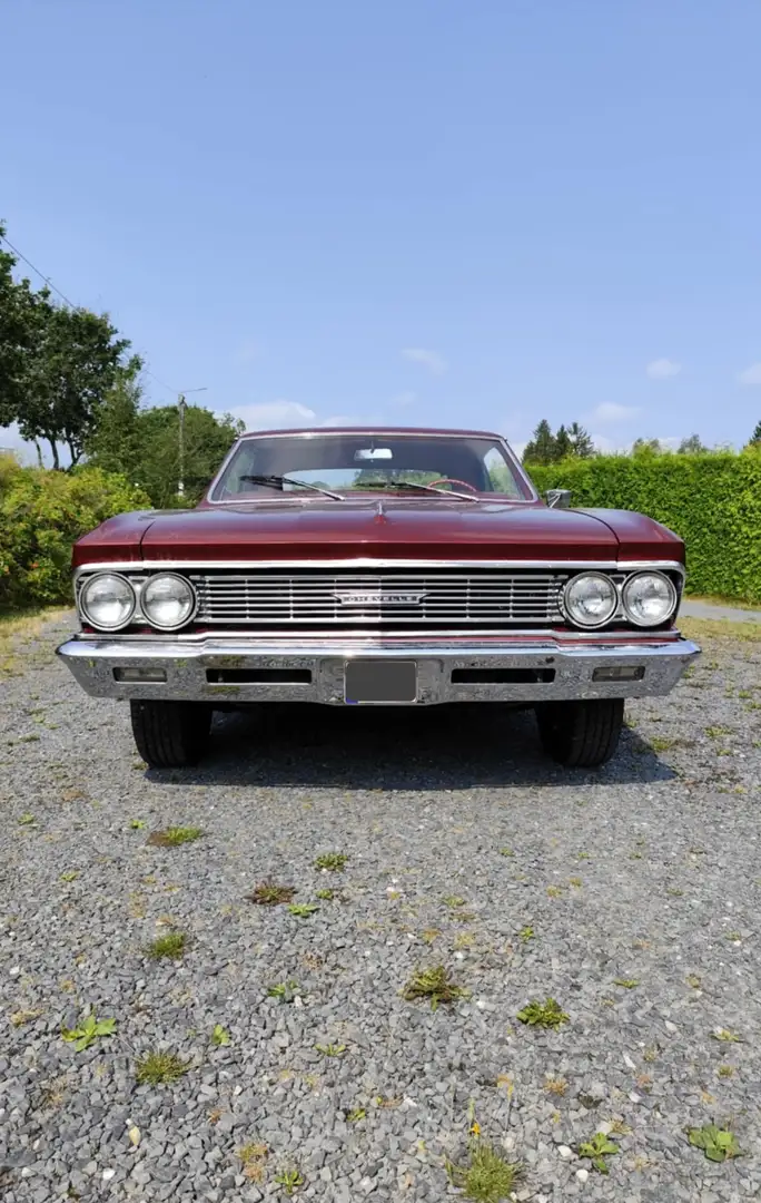 Chevrolet Chevelle Malibu 1966 Rojo - 2