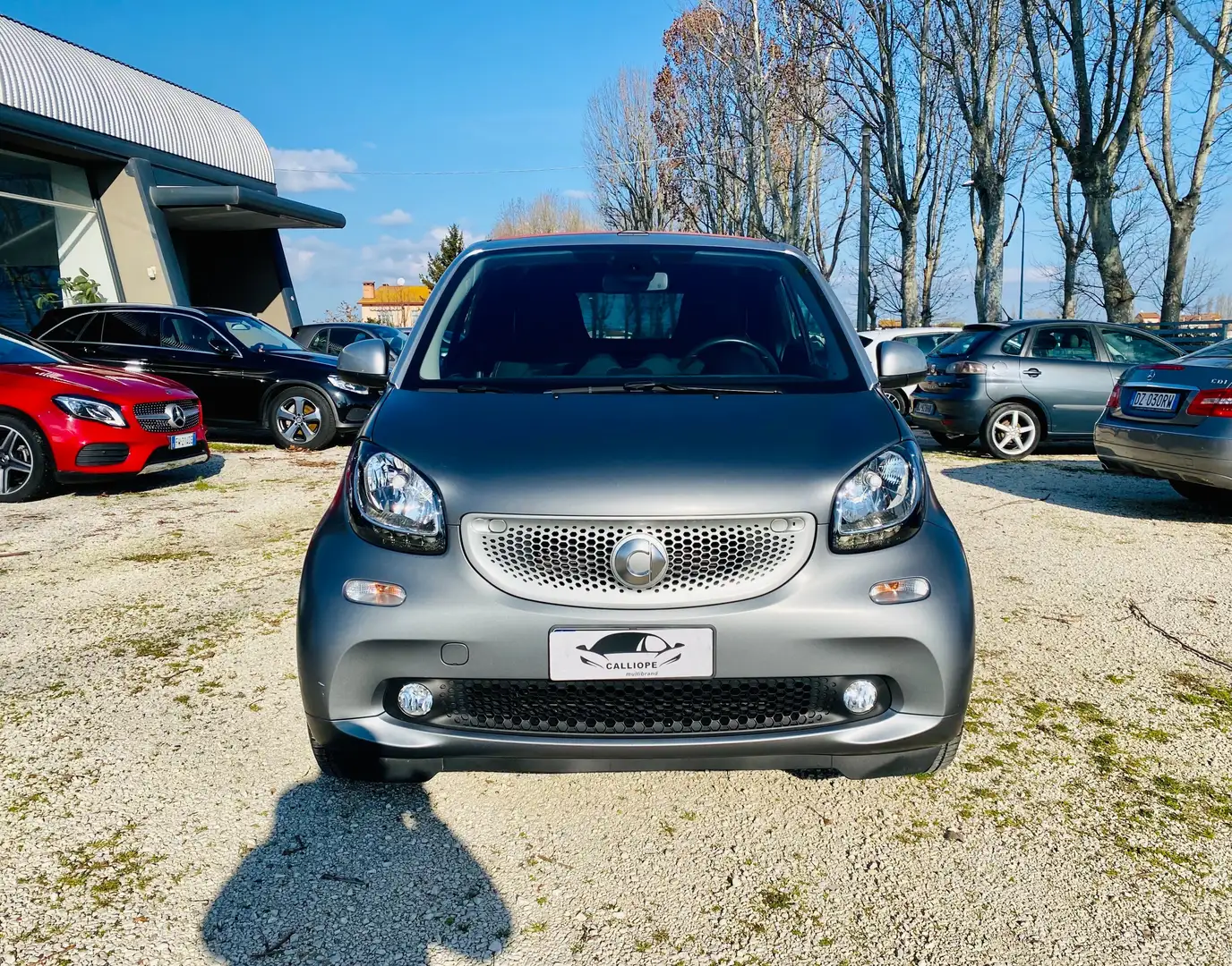 smart forTwo Fortwo Cabrio 1.0 Passion 71cv twinamic Gris - 2