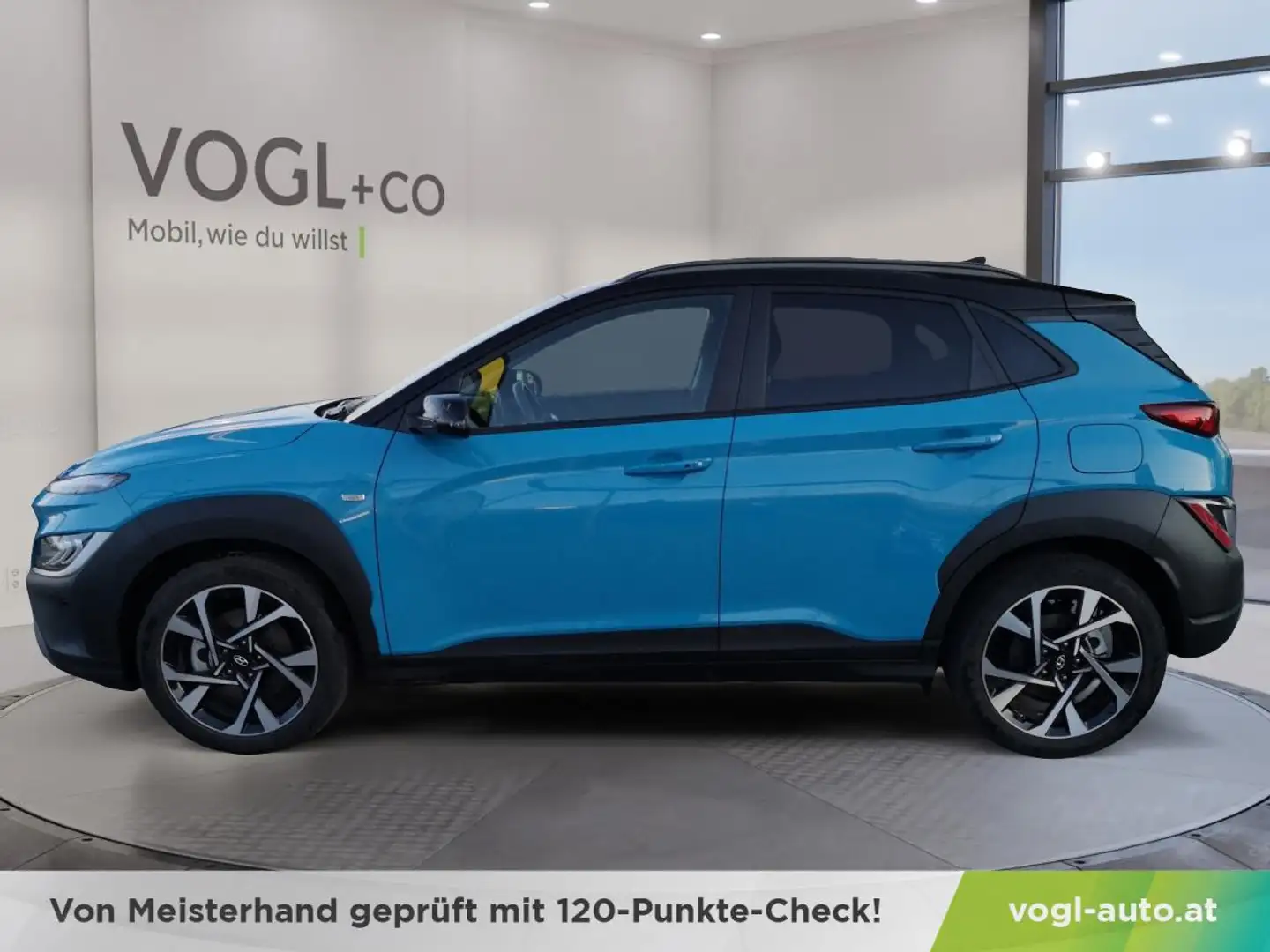 Hyundai KONA 1,0 T-GDi 48V 2WD Edition 30 Plus Blau - 2
