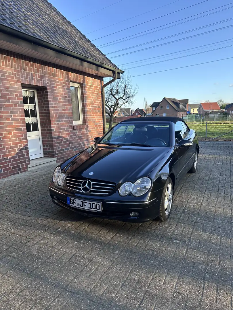 Mercedes-Benz CLK 200 CLK 200 Kompressor Cabrio - Sommertraum -TÜV neu Fekete - 2