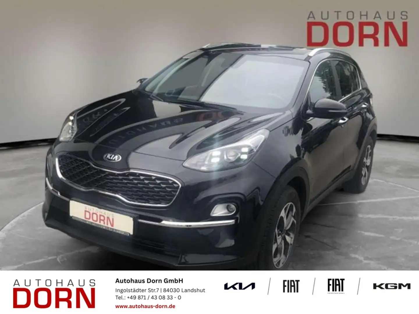 Kia Sportage 1.6T Spirit GDI Sitz-/Lenkradheizung Na Schwarz - 1