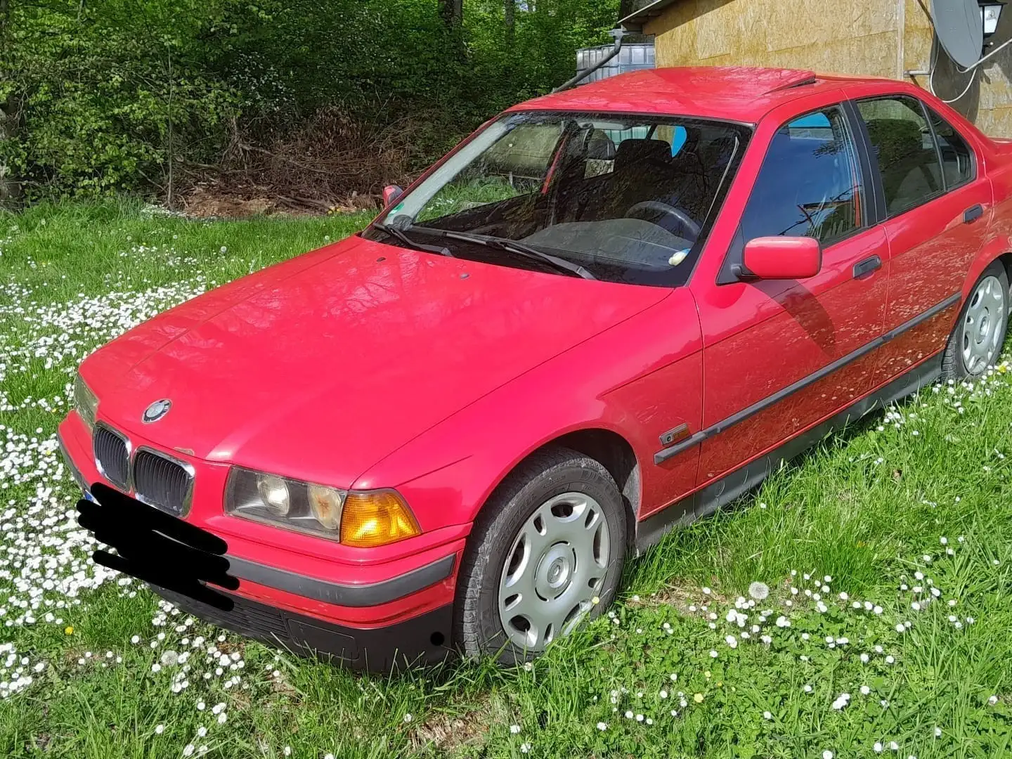 BMW 318 318i LPG Czerwony - 1