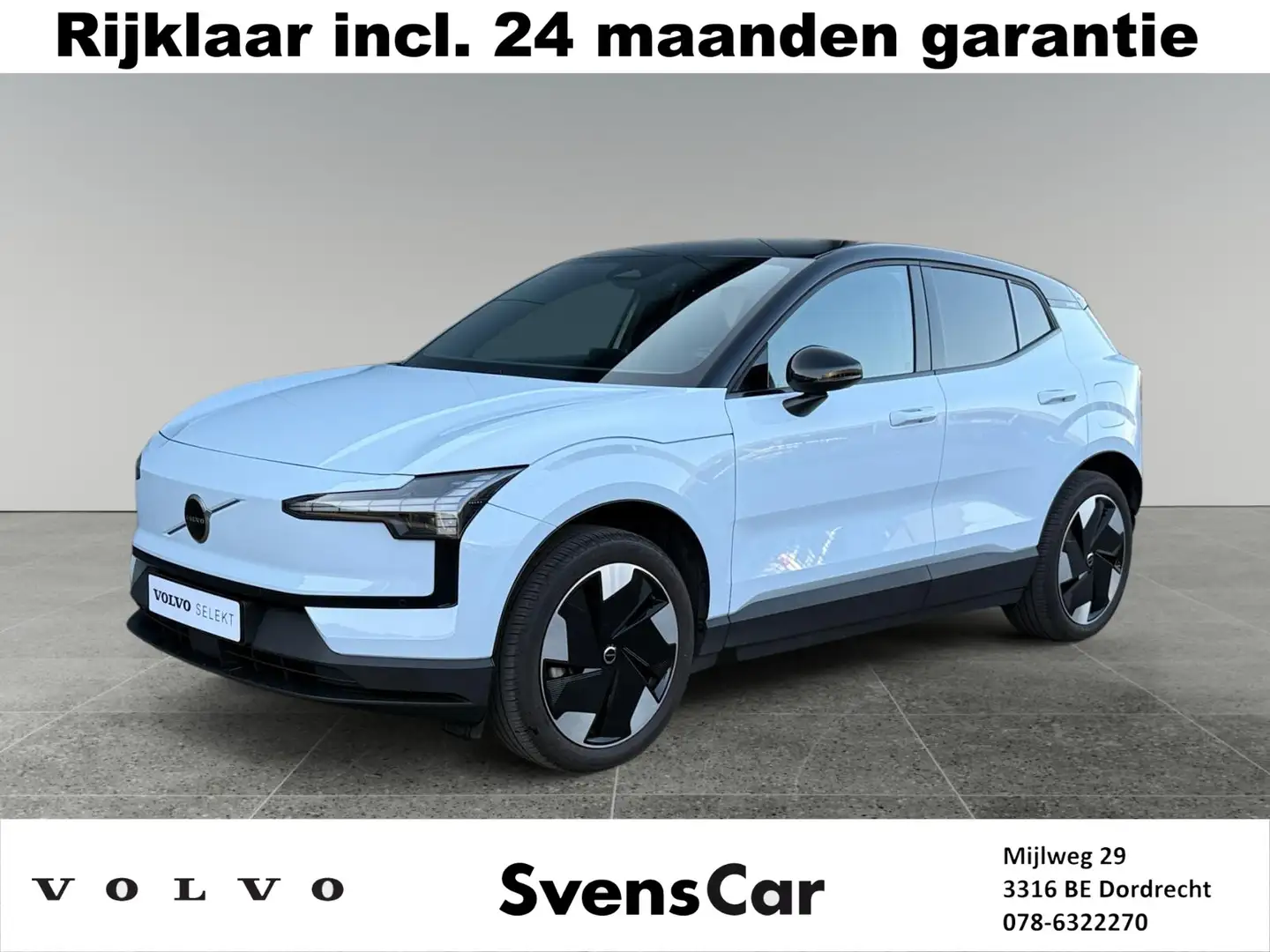 Volvo EX30 Single Motor Extended Range Plus 69 kWh | Extra ge Blauw - 1