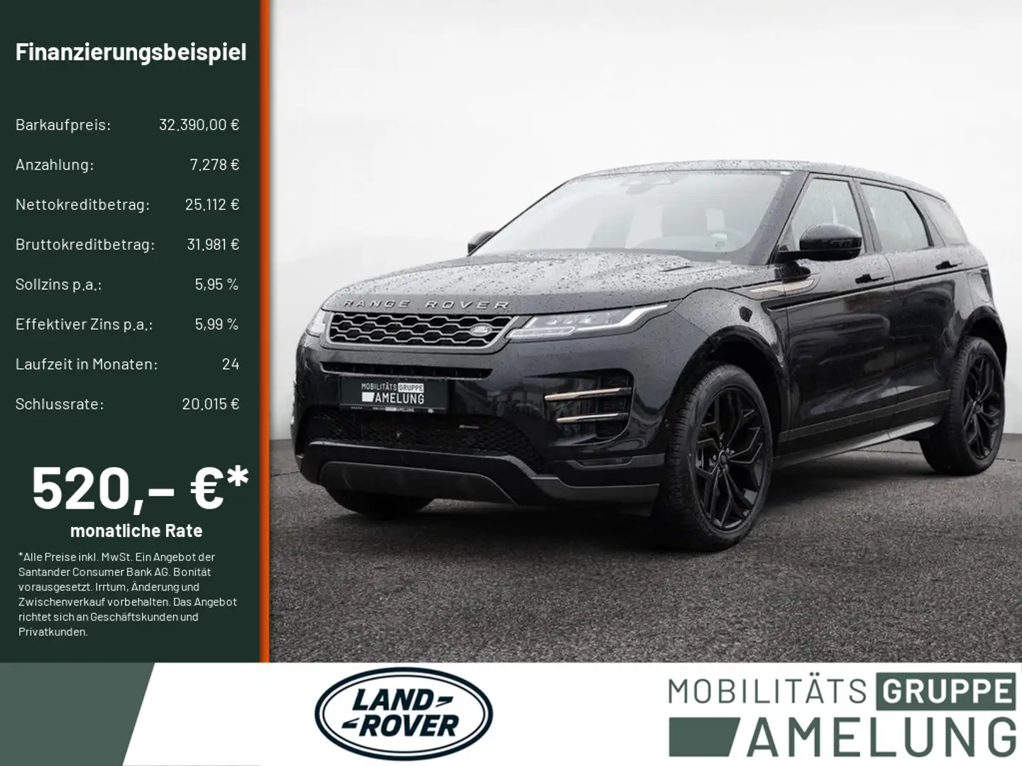 Land Rover Range Rover Evoque P300e R-Dynamic S LED 360° Nero - 1