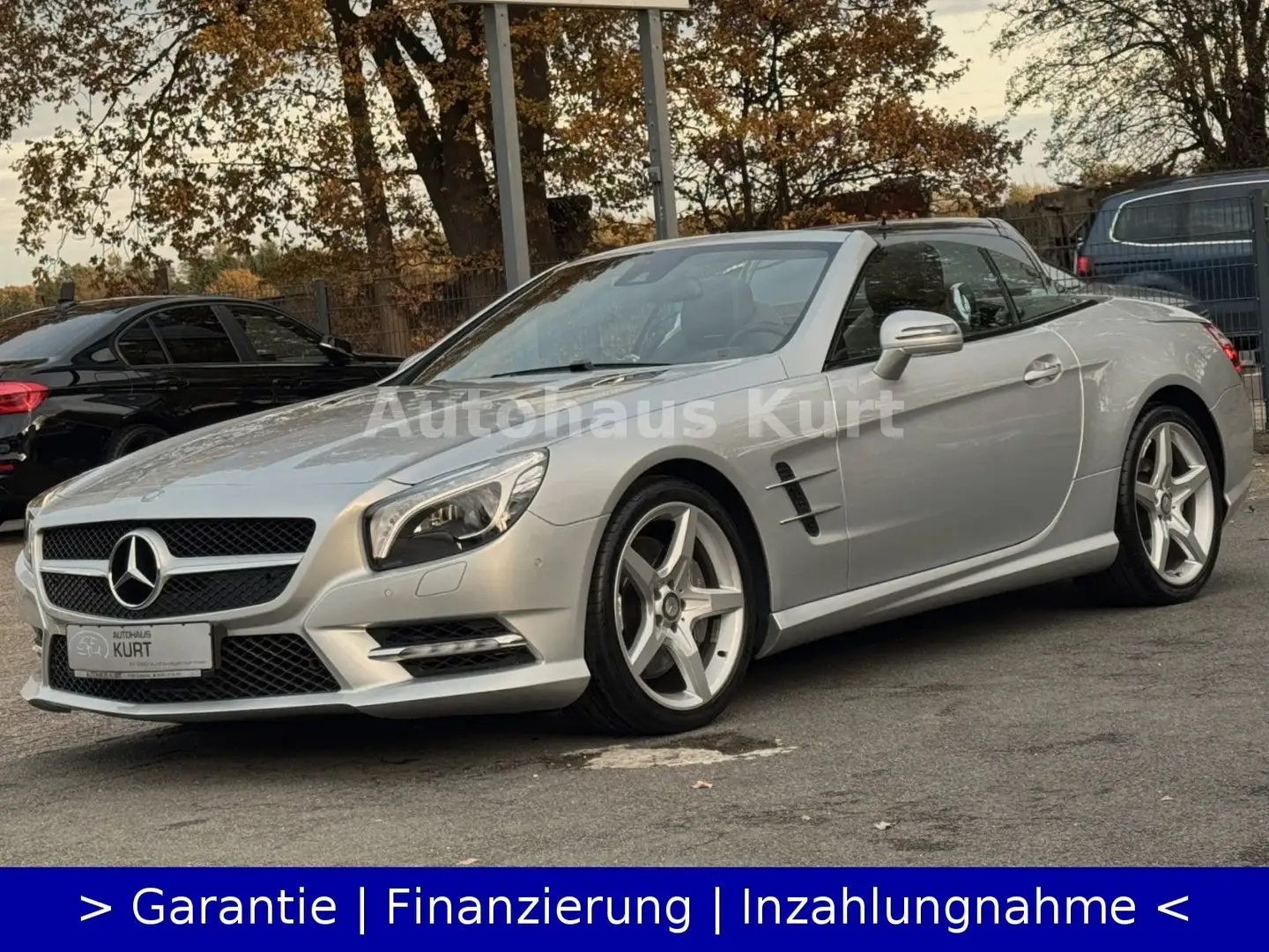 Mercedes-Benz SL 350 Roadster AMG-LINE *KAMERA*H&K*KEYLES-GO* Silber - 2