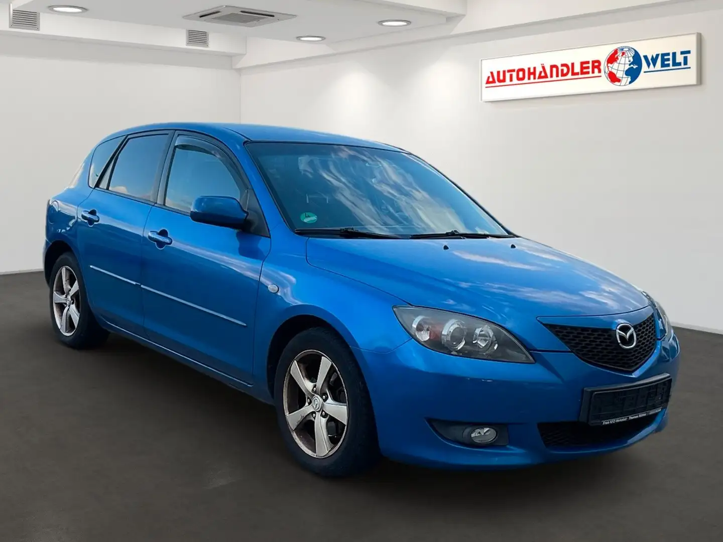 Mazda 3 Lim. 1.6 16V Sport Comfort AAC SHZ Tempomat Blau - 2