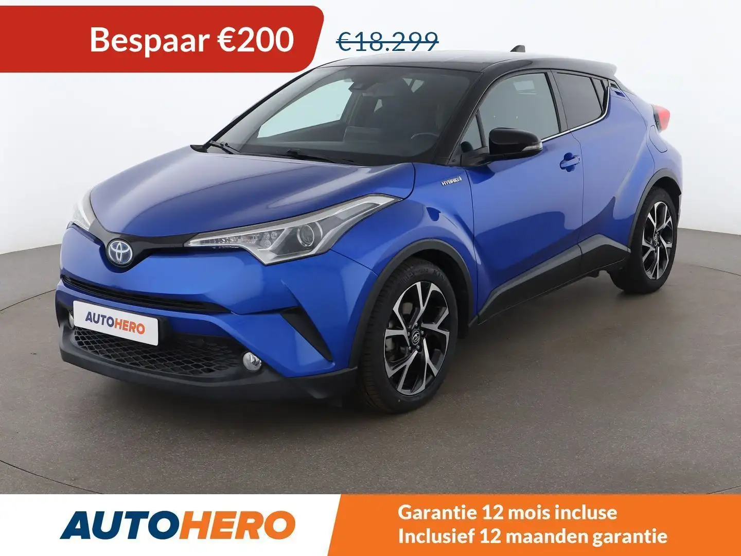 Toyota C-HR 1.8 Hybrid Active Bleu - 1