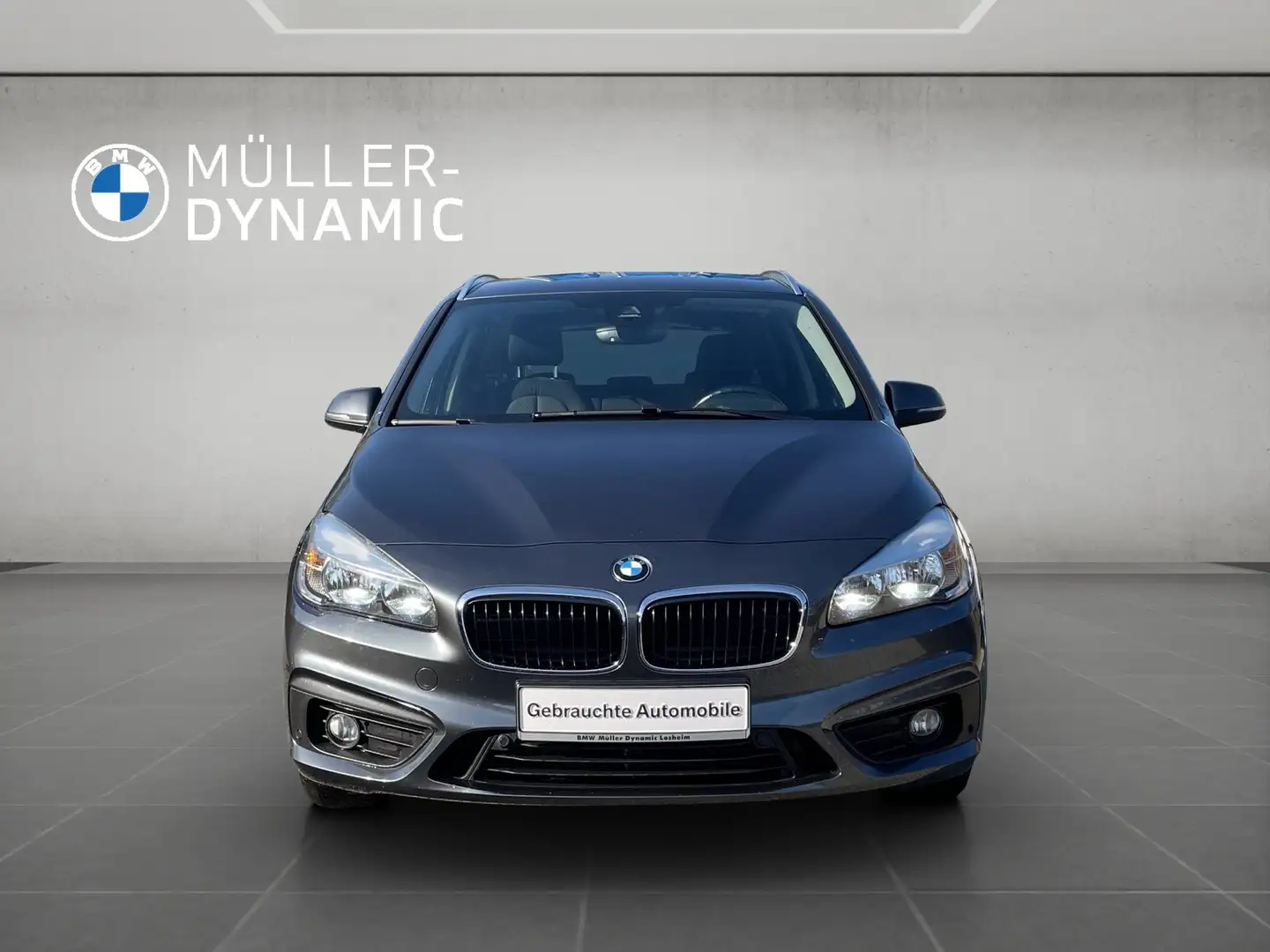 BMW 220 i ACTIVE TOURER ADVANTAGE PDC KLIMAAUTO SHZ TEMPOM Grijs - 2