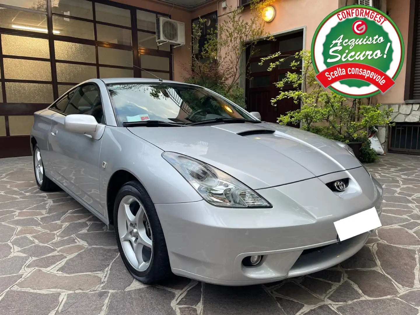 Toyota Celica 2p 1.8 16v vvt-i TAGLIANDI CERTIFICATI-1PROPRIETAR Zilver - 1