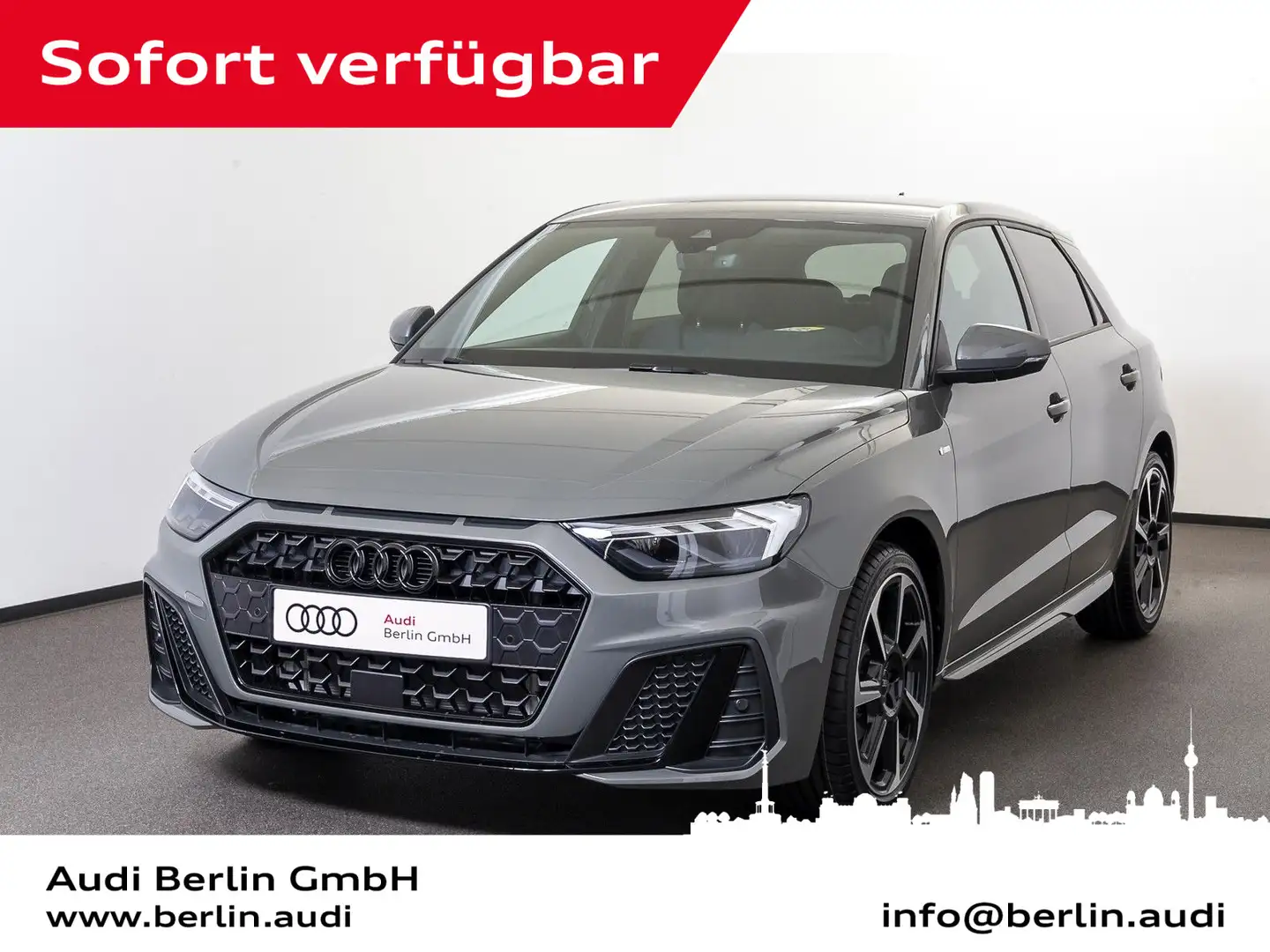 Audi A1 S line 35 TFSI S tronic Grau - 1