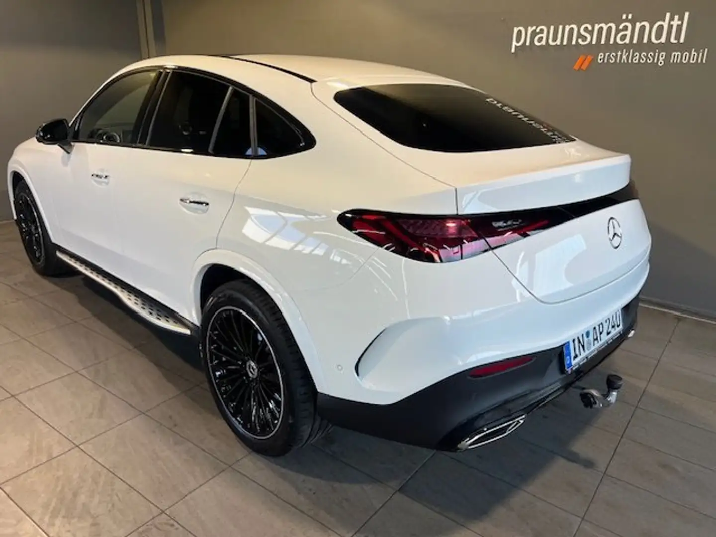 Mercedes-Benz GLC 220 d 4M Cp AMG Night Pano/360°/AHK/20"/Dist Weiß - 2