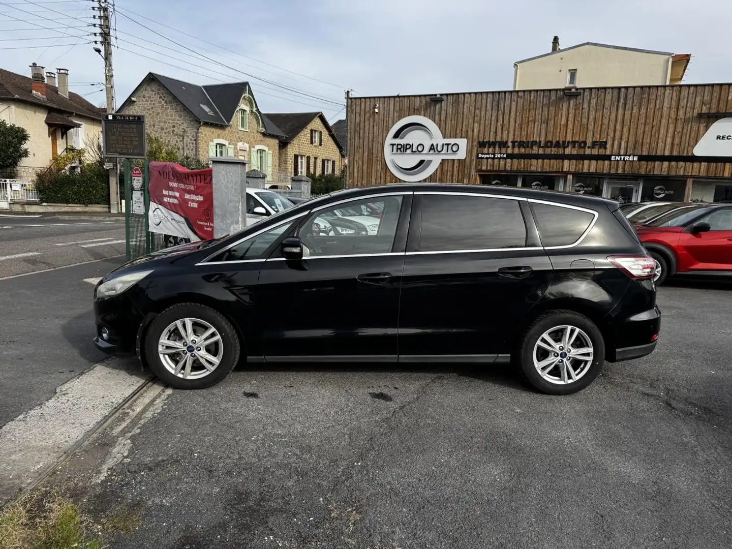 Ford S-Max 2.0 TDCi - 150 S\u0026S 7pl Titanium Gps + Camera AR + Clim Zwart - 2