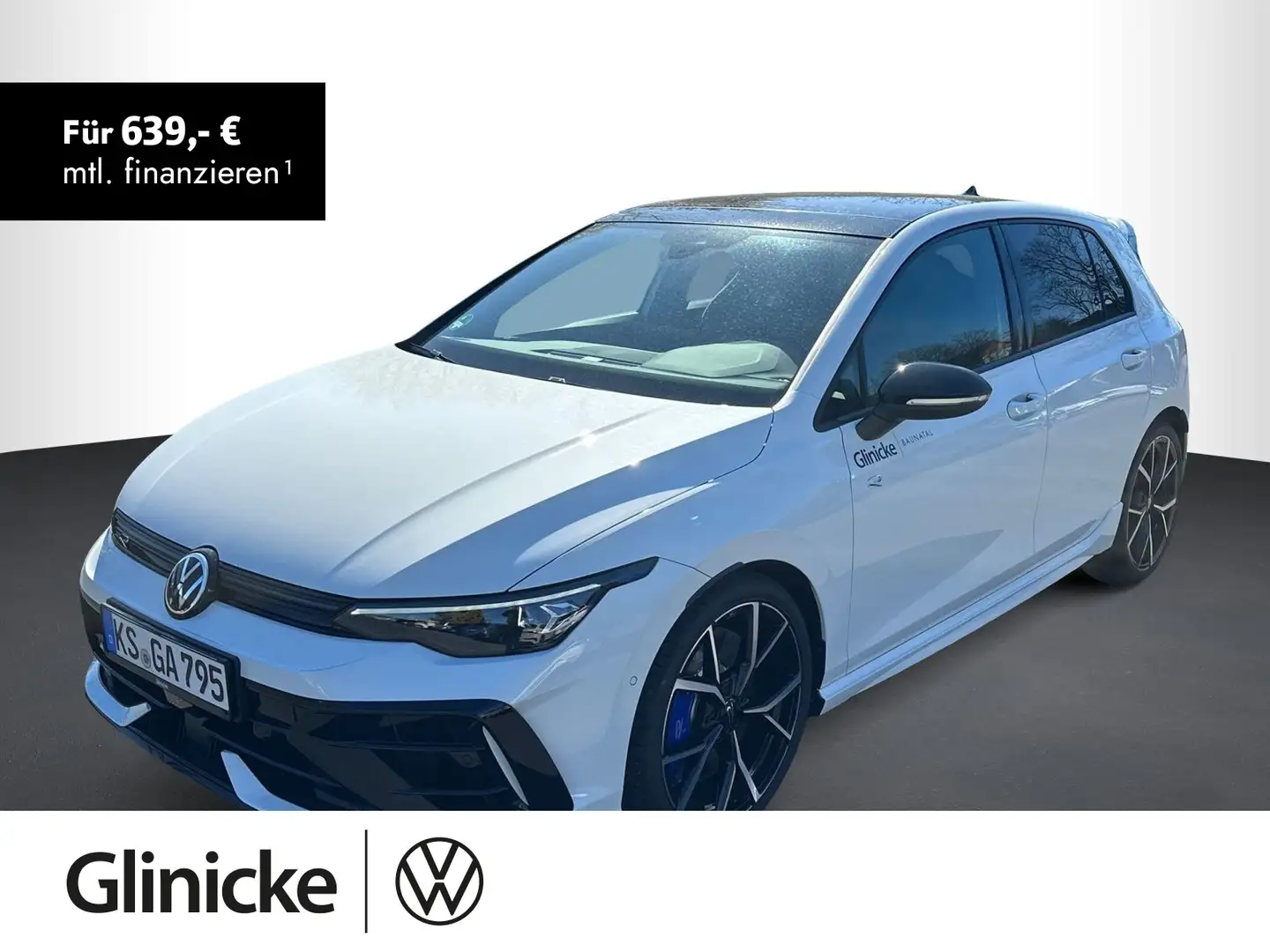 Volkswagen Golf VIII R 2.0 TSI 4Motion DSG, NAVI, PANO, AKR Weiß - 1