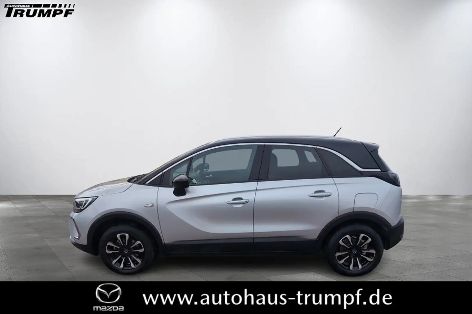 Opel Crossland X 1.2 Turbo Elegance AZV und Allwetterbereifung Silber - 1