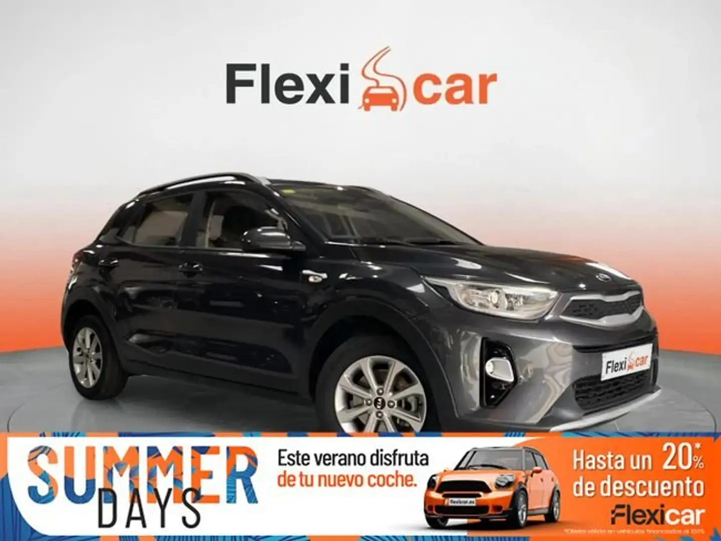 Kia Stonic 1.2+CVVT+62kW+%2884CV%29+Concept+Eco-Dynam Gris - 1