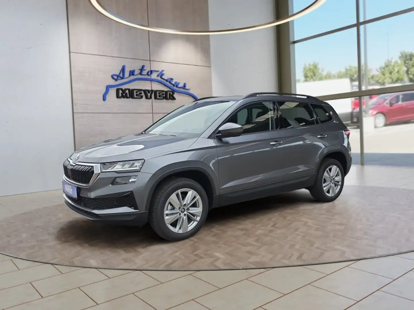 Skoda Karoq 1,5TSI DSG aAHK/Navi/Kamera/LED/ACC/Winterp. Gris - 1