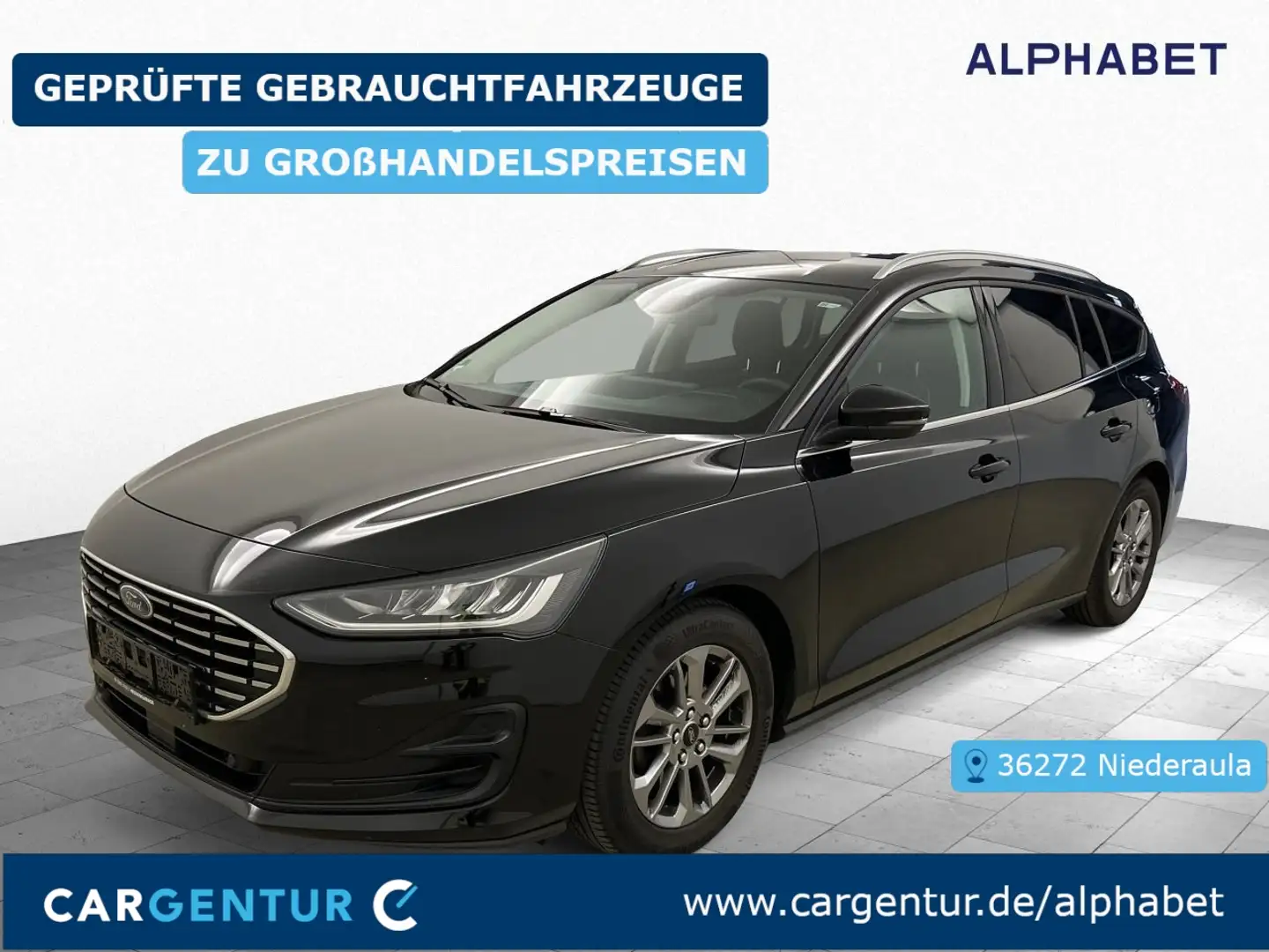 Ford Focus 1.5 EcoBlue Titanium SpoSi ACC HuD Schwarz - 1