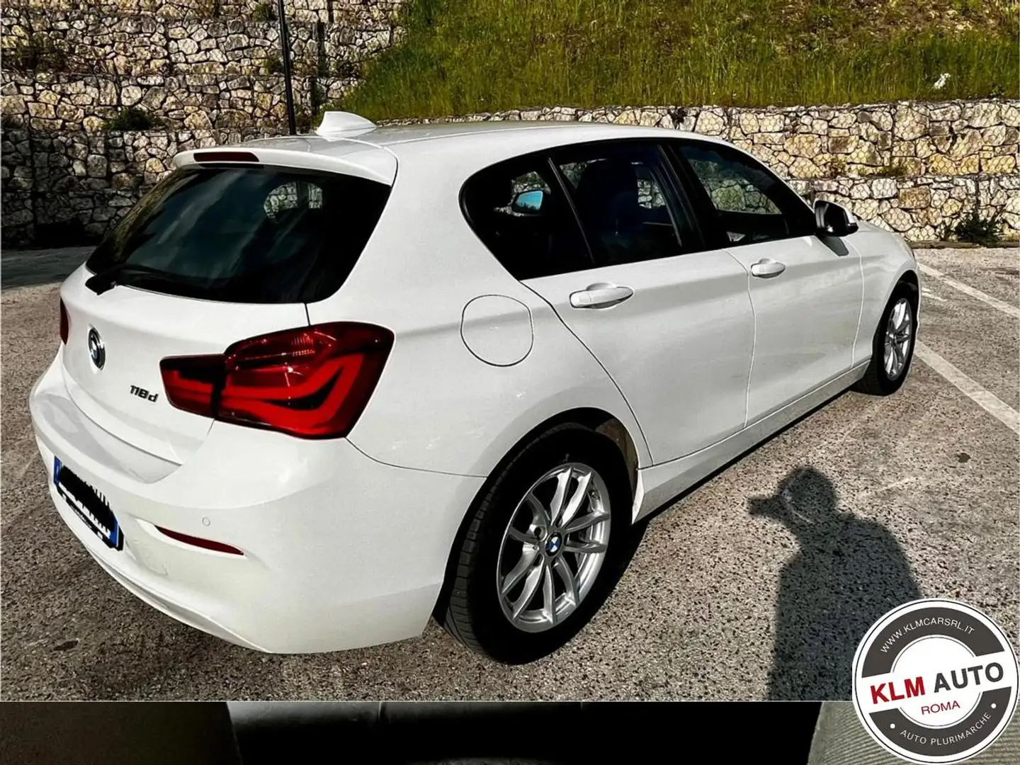 BMW 118 d 5p. Advantage EURO 6 VISIBILE E PRONTA IN SEDE Bianco - 1