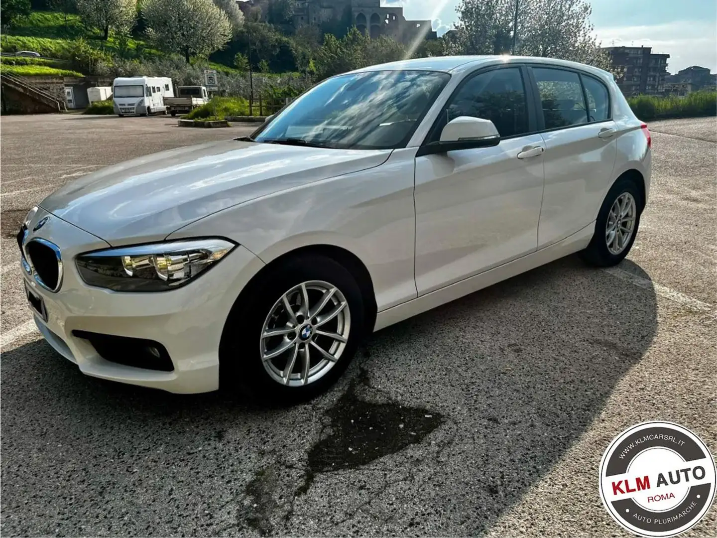 BMW 118 d 5p. Advantage EURO 6 VISIBILE E PRONTA IN SEDE Bianco - 2