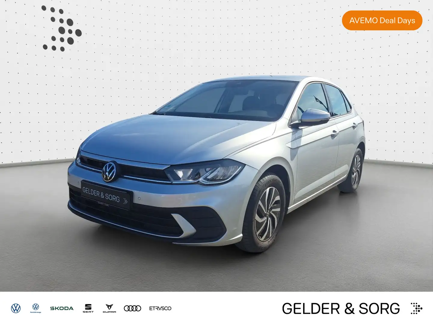 Volkswagen Polo Life 1.0 TSI DSG LED*SHZ*KLIMA*DigCockpit Silber - 1