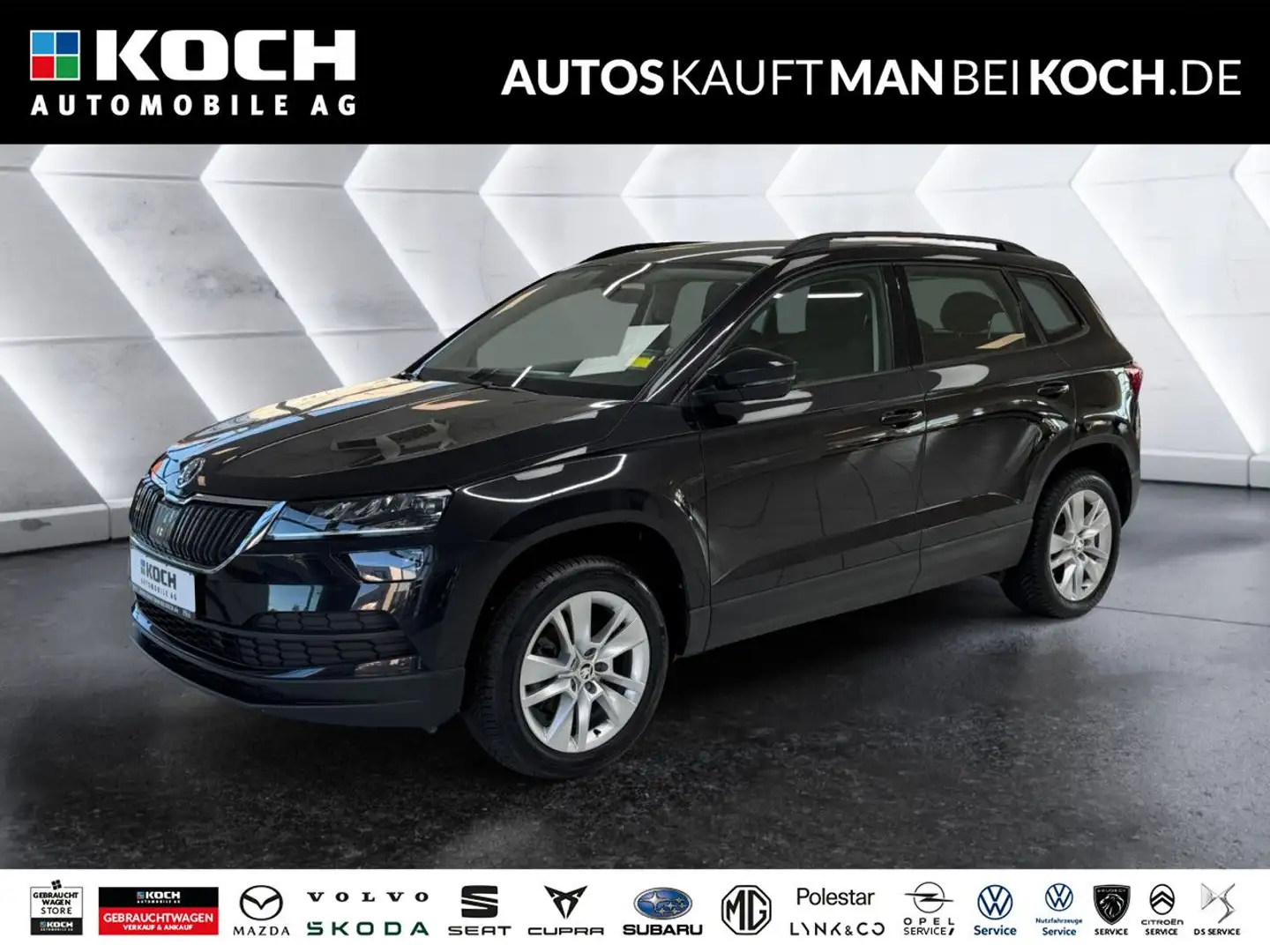 Skoda Karoq 1.0 TSI Amb.PDC LED NAVI KEYLESS Bluetooth Schwarz - 1