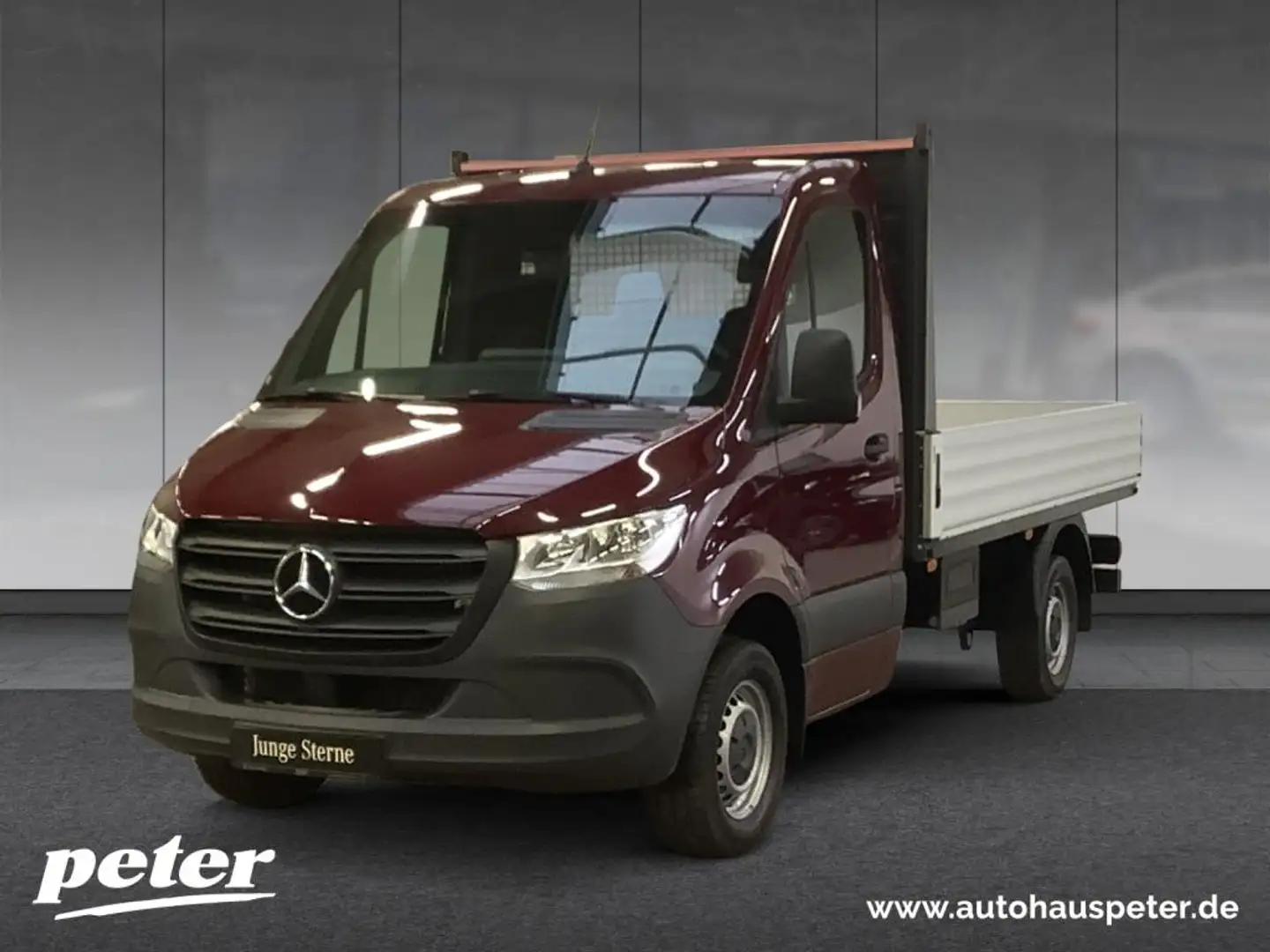 Mercedes-Benz Sprinter 317 CDI MBUX/Standheizung/AHK/Klima Rot - 1