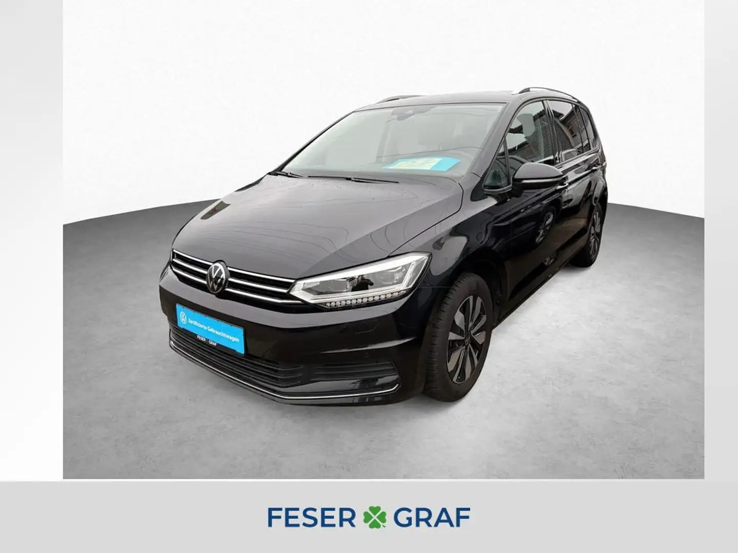 Volkswagen Touran 1.5 TSI DSG Move KAM NAVI IQ.LIGHT APP Schwarz - 1