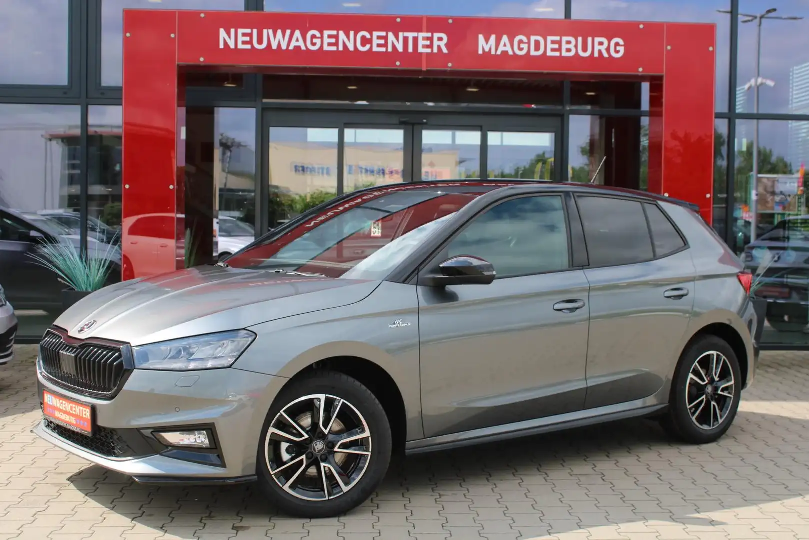 Skoda Fabia Monte Carlo1.5 TSI DSG*5J-GAR.*ACC*SHZ*NSW*VC*KAME Gris - 1