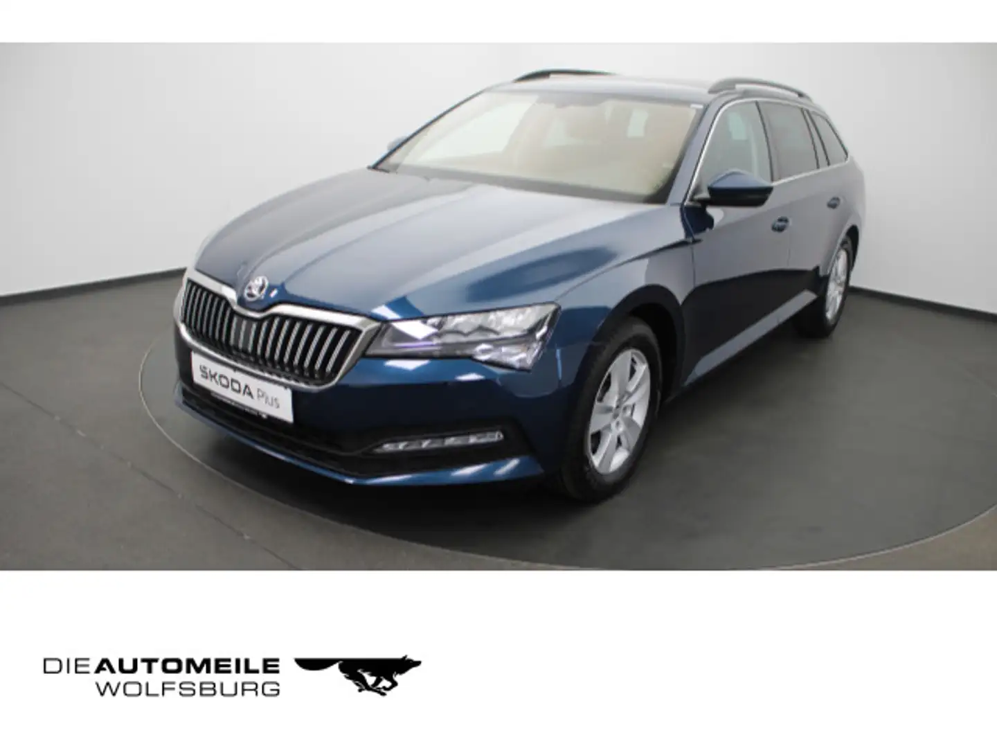 Skoda Superb 3 III Combi 1.6 TDI DSG Ambition AHK/LED/ Blau - 1
