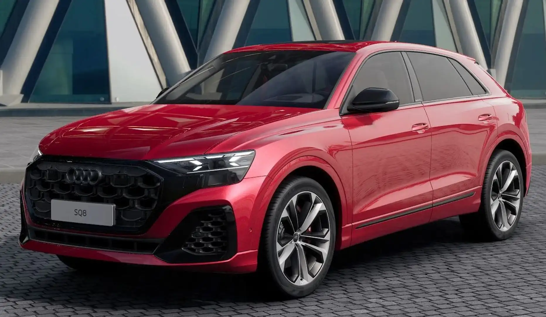 Audi SQ8 TFSI qu BLACK PANO AHK B&O LASER OLED 360° Rot - 1