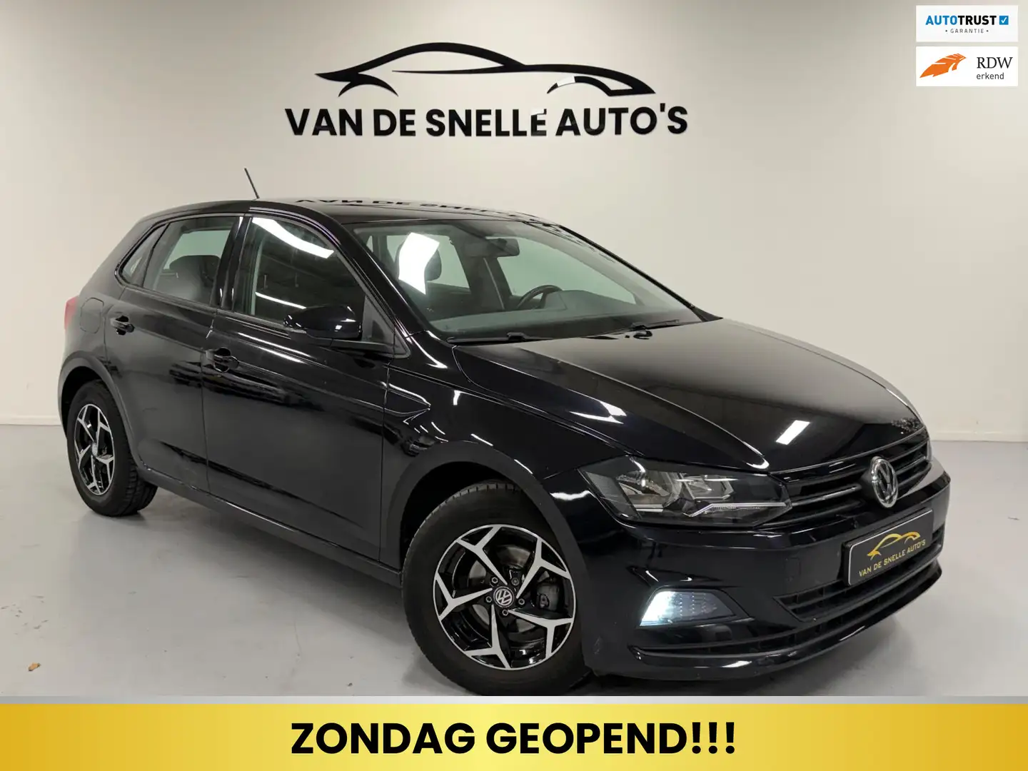 Volkswagen Polo 1.0 TSI Beats DEALERONDERHOUDEN/CARPLAY Negro - 1