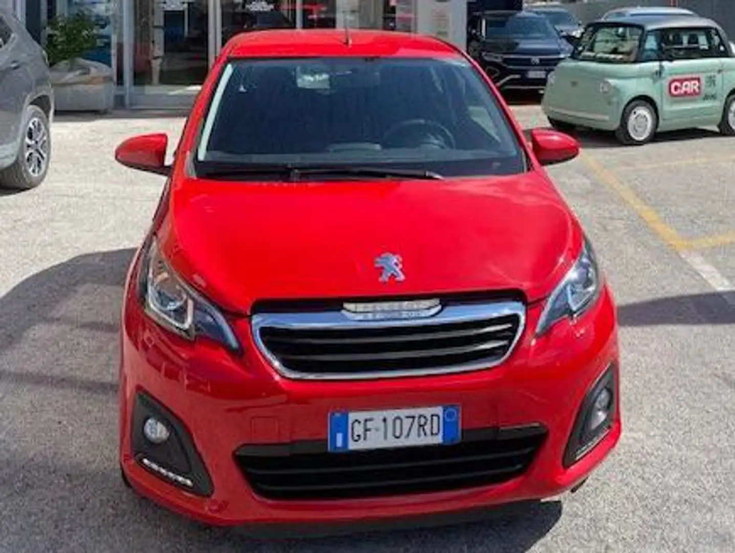 Peugeot 108 108 5p 1.0 vti Active s Rosso - 1