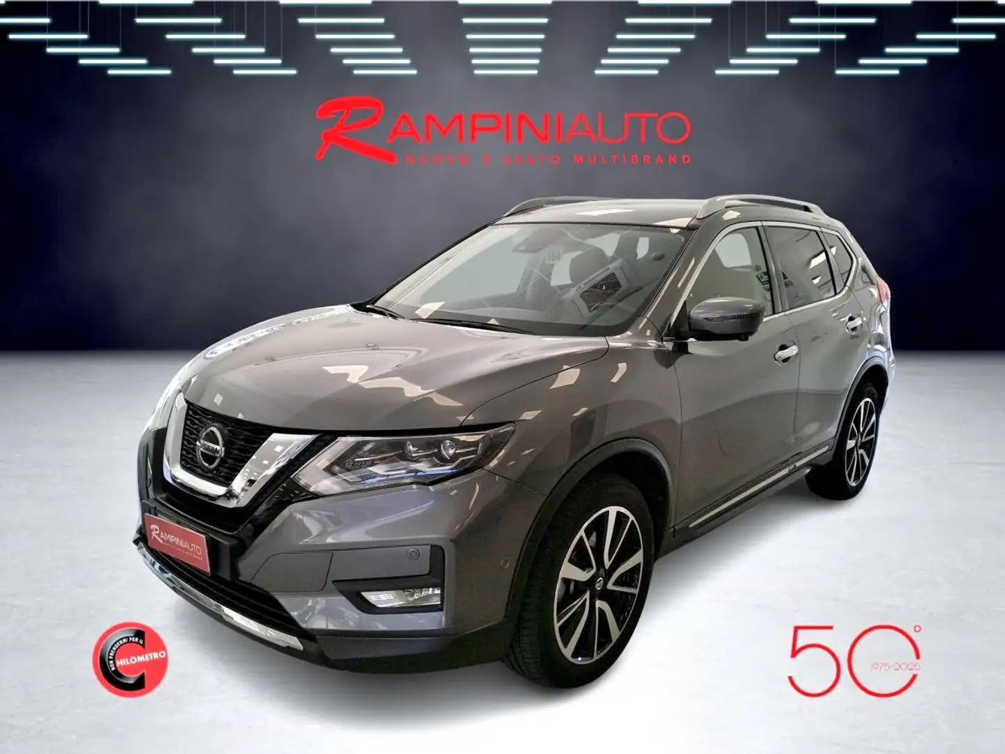 Nissan X-Trail X-Trail dCi 150 4WD Pronta Consegna Km 90.000 Grigio - 2