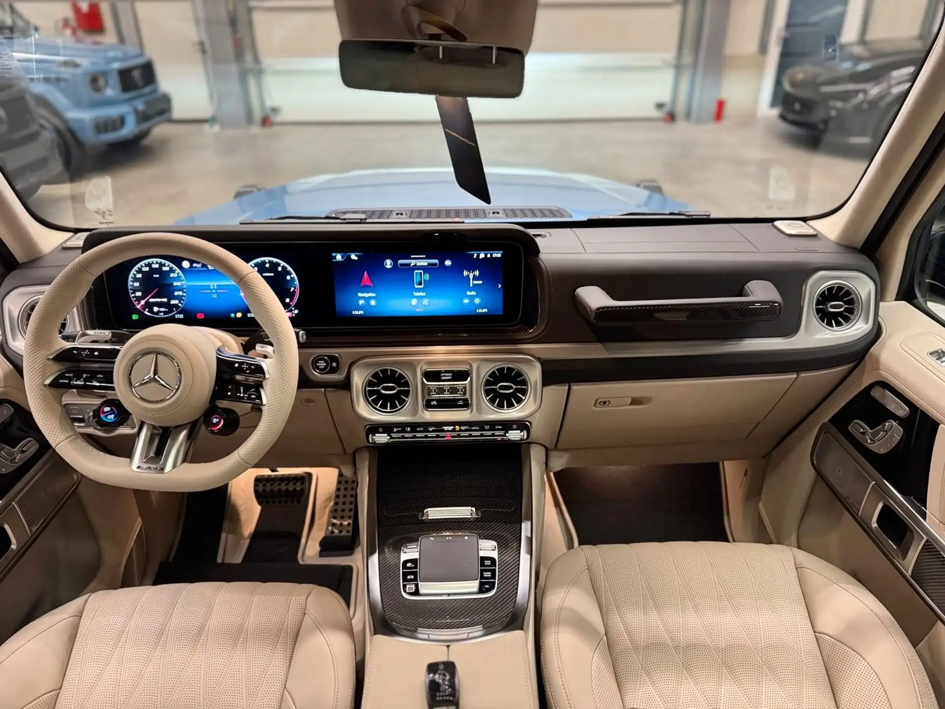 벤츠 G-Class G 63 AMG 2026 파랑 사진 8