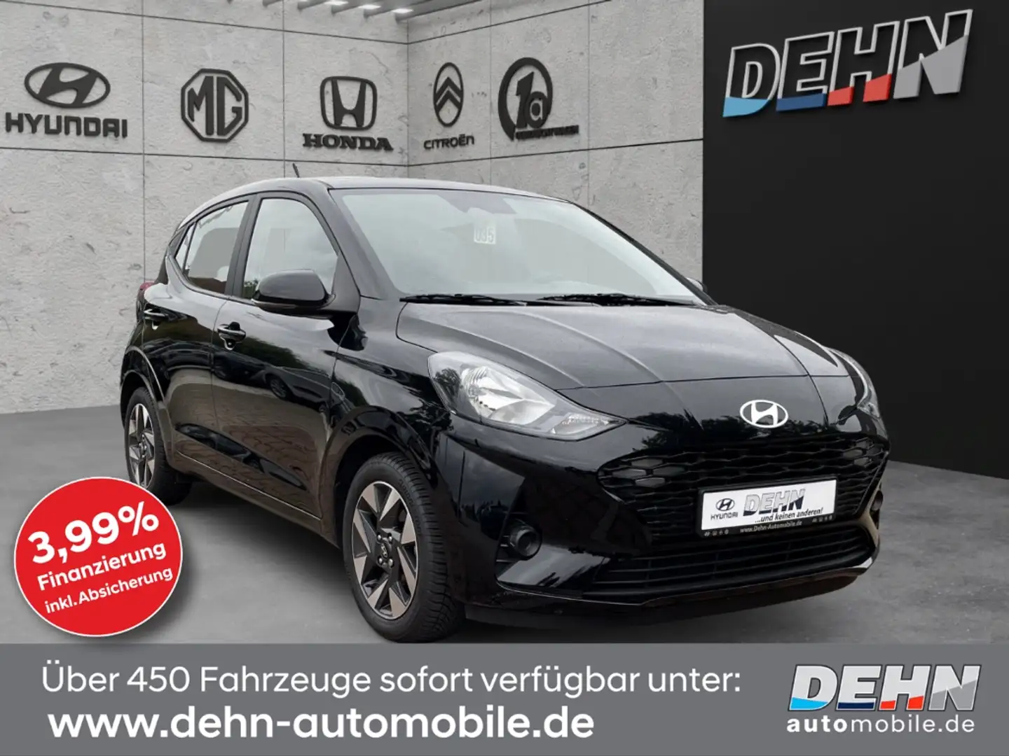 Hyundai i10 1.2 AT Trend Facelift Virtual Schwarz - 1