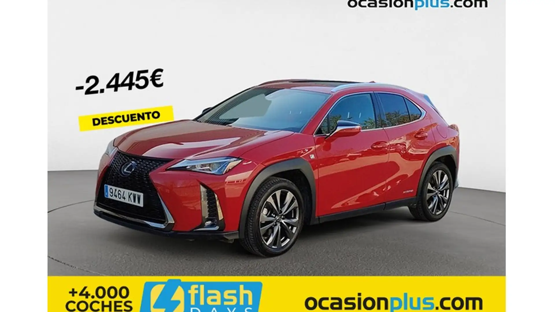 Lexus UX 250h F Sport 2WD Rojo - 1