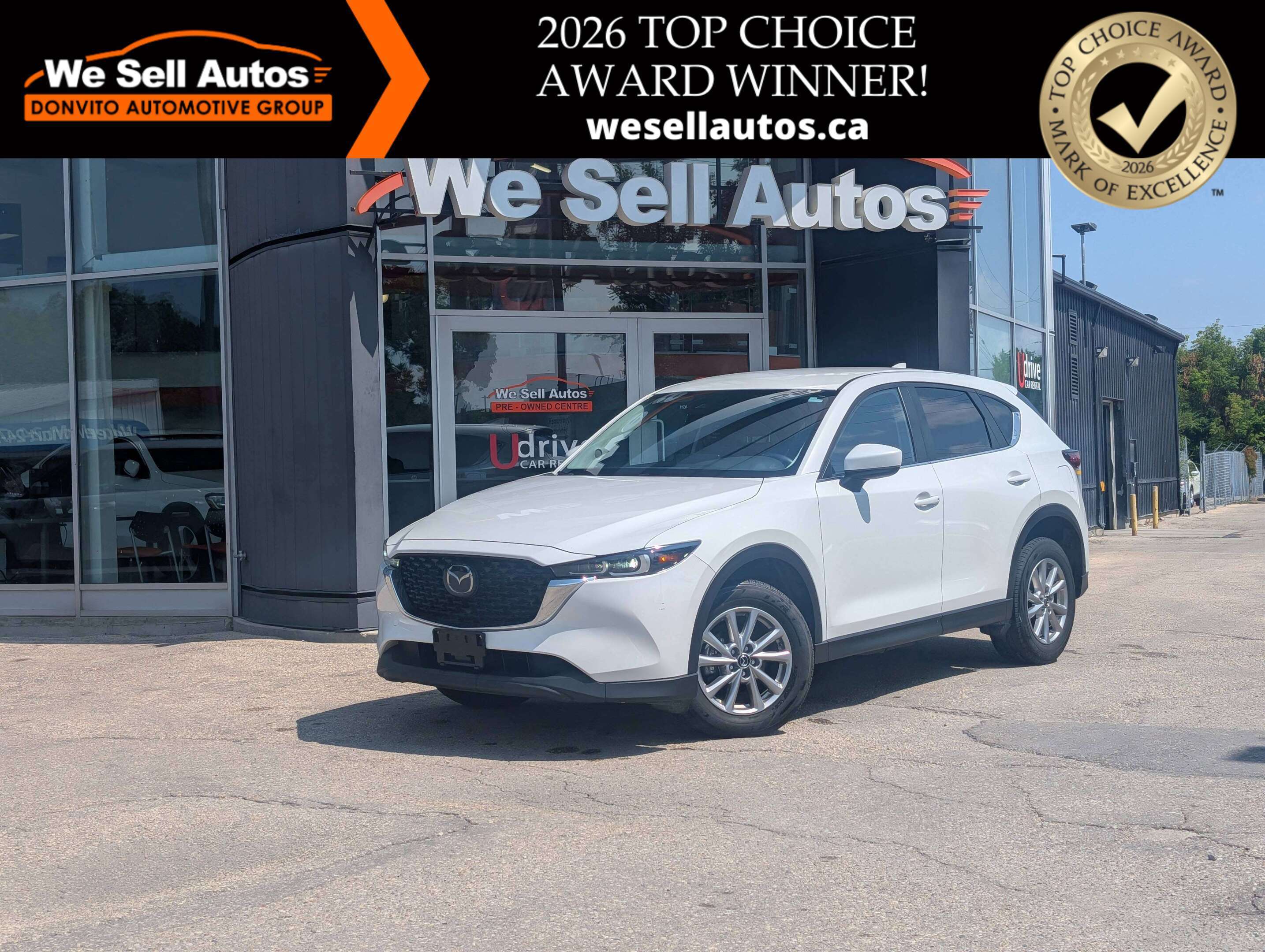 2025 Mazda CX-5 GS AWD w/Power Tailgate, Leather & More!