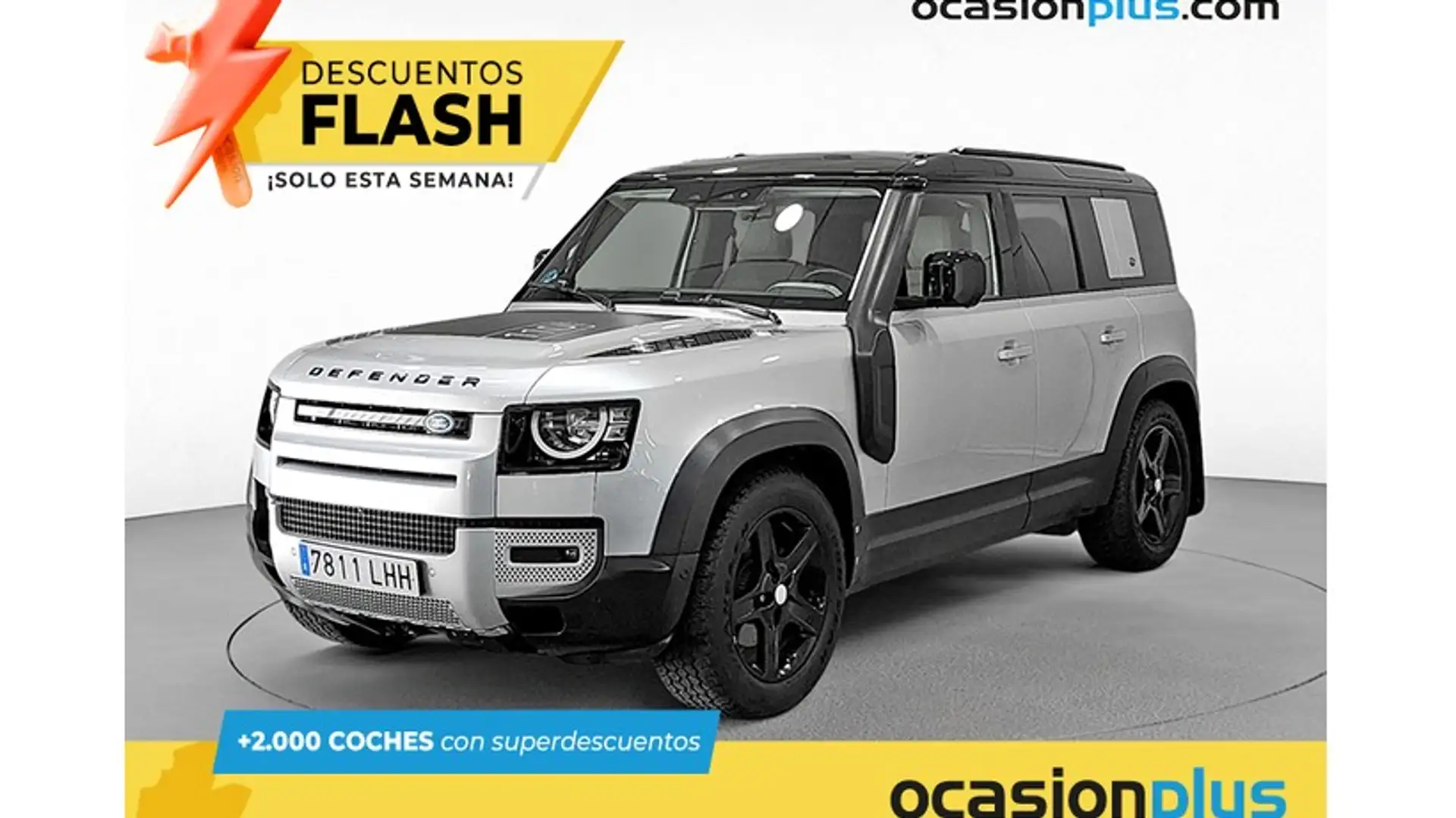 Land Rover Defender 110 2.0D SD4 S AWD Aut. 240 Plateado - 1