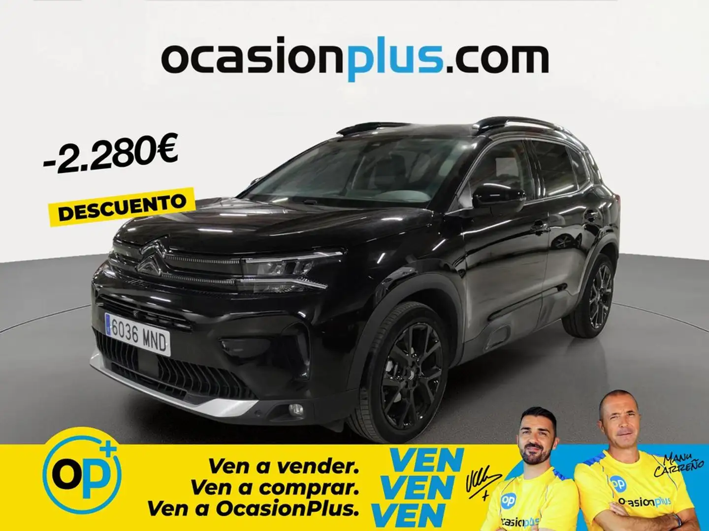Citroën C5 Aircross Hybrid Max e-DCS6 136 Negro - 1