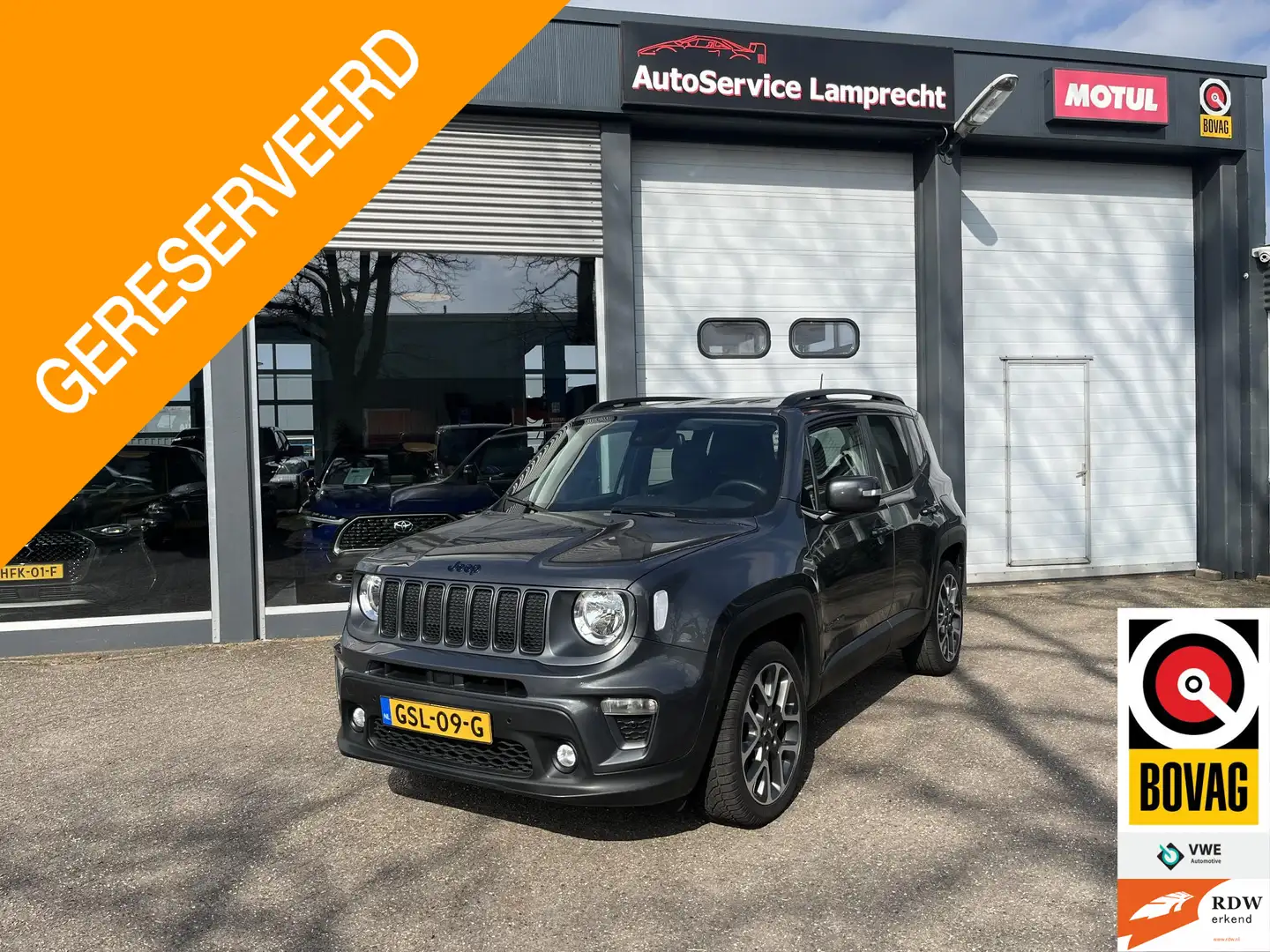 Jeep Renegade 4xe 240 Plug-in Hybrid Electric Limited Grijs - 1