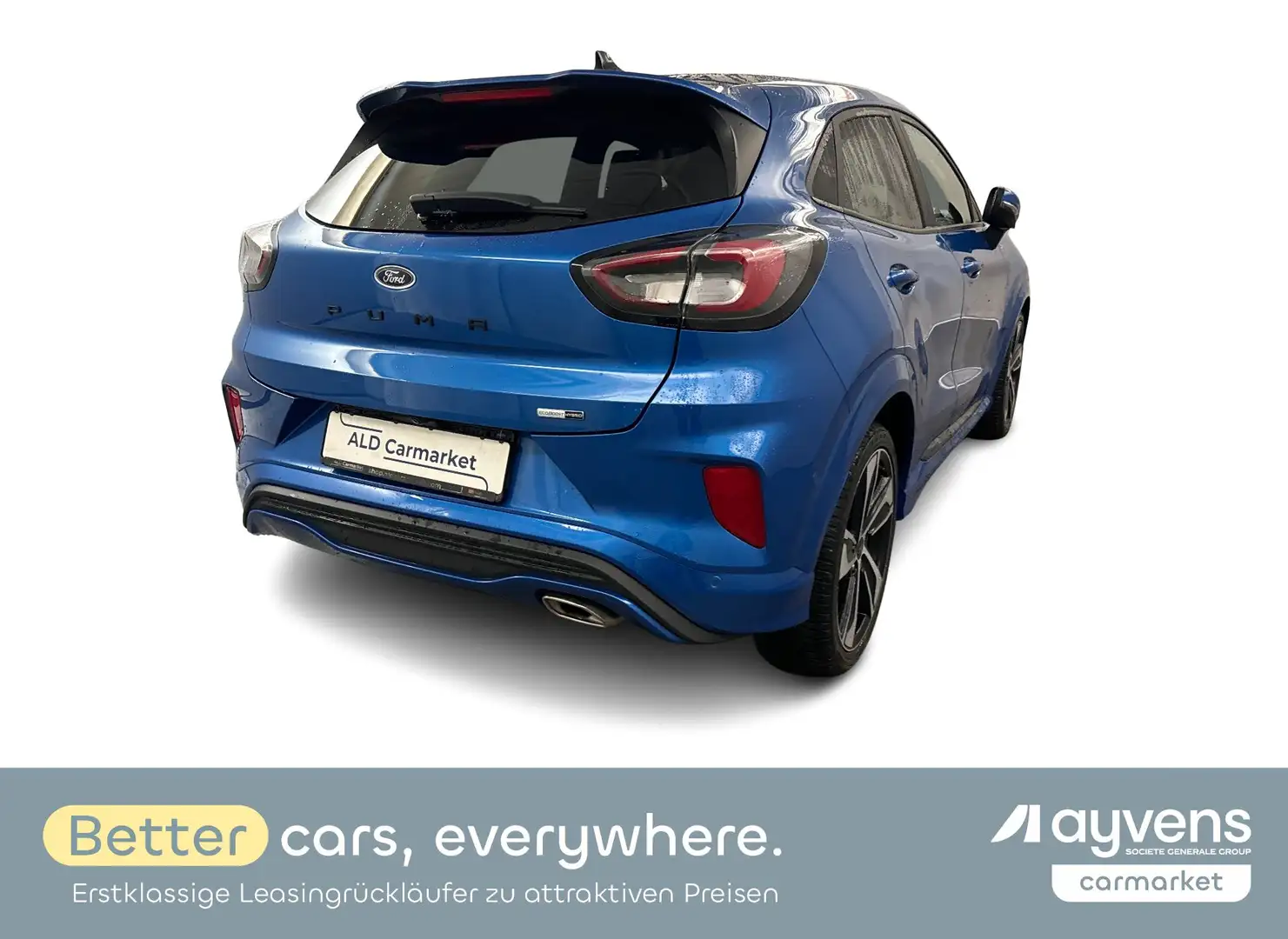 Ford Puma 1.0 EcoBoost Hybrid Blau - 2