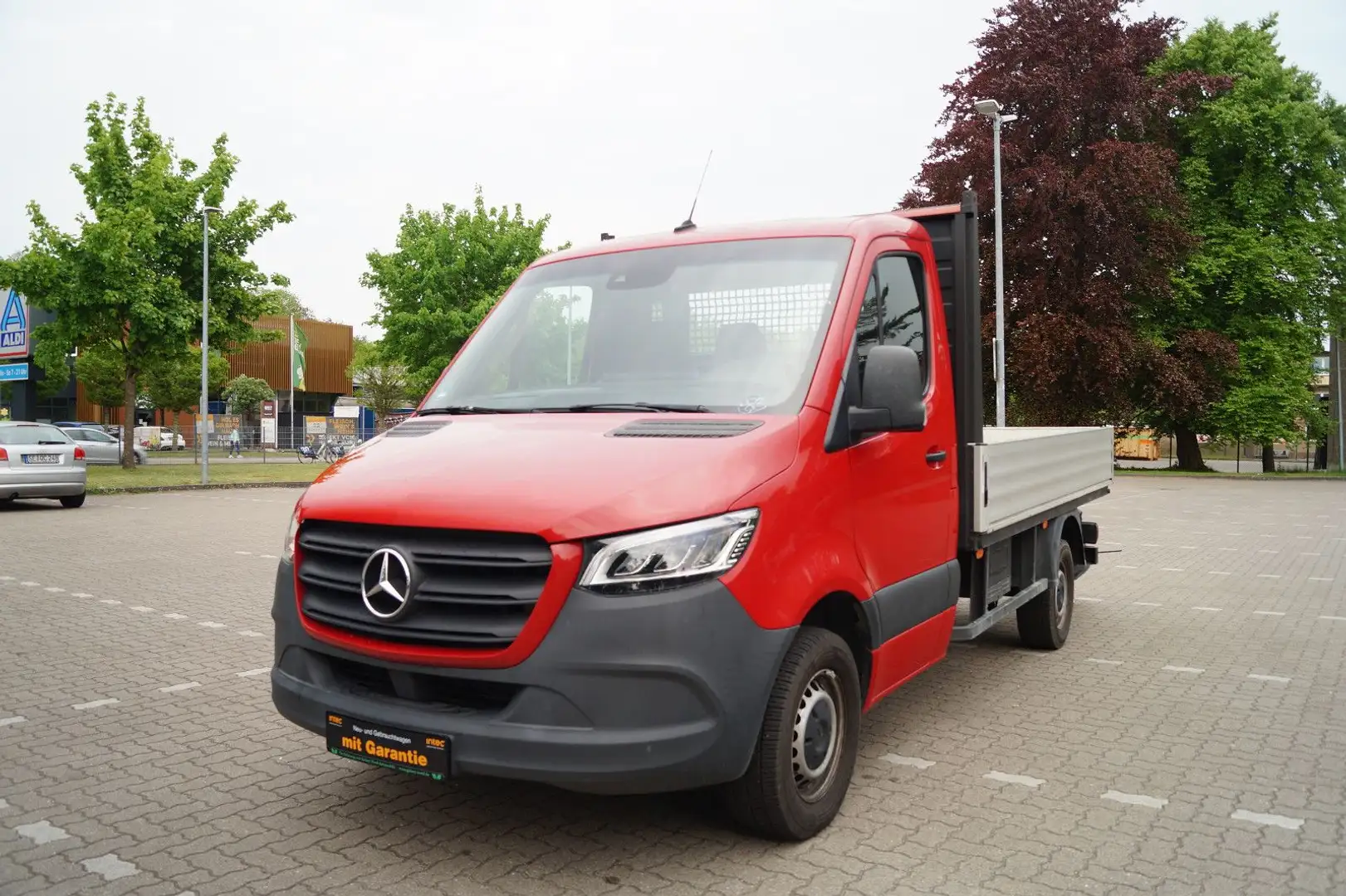 Mercedes-Benz Sprinter CDI 3,5t Pritsche 416 Lang R.kame Stand Rot - 1