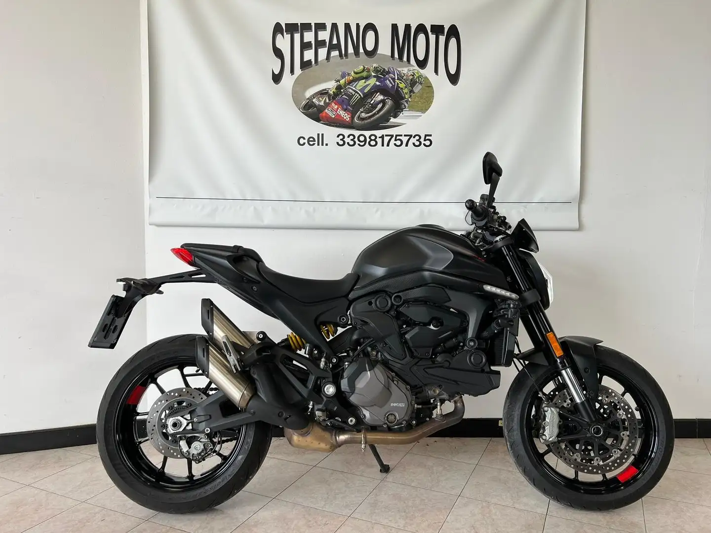 Ducati Monster 937 2021 - PASSAGGIO COMPRESO - FINANZIABILE Nero - 2