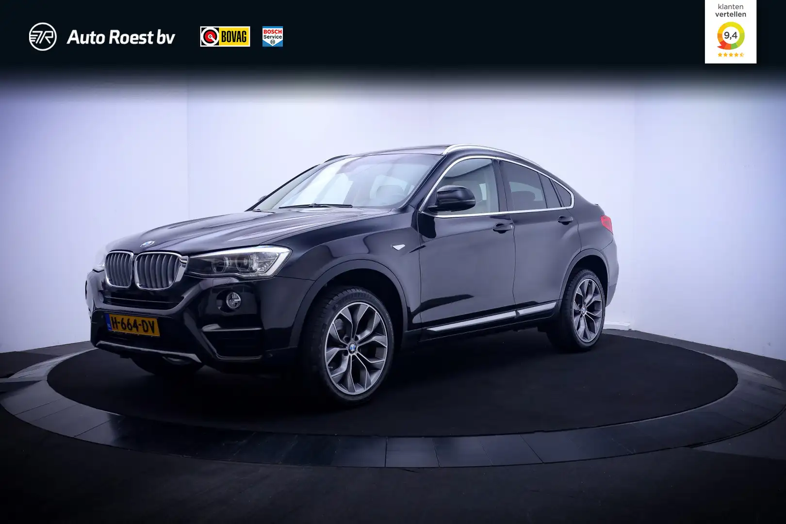 BMW X4 28iA X-Dr. X-Line Executive PANO/HARMANKARDON/MEMO Zwart - 1