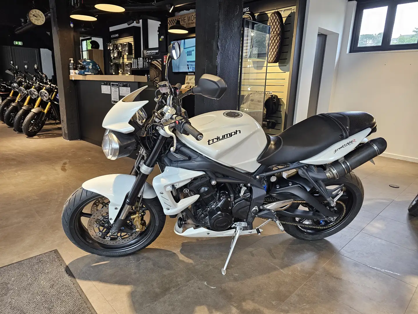 Triumph Street Triple 675 Alb - 2