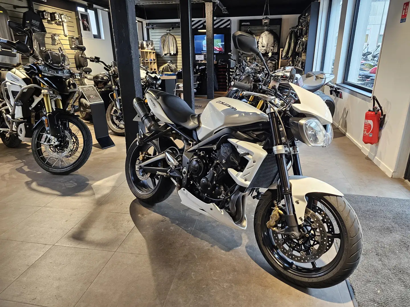 Triumph Street Triple 675 Alb - 1