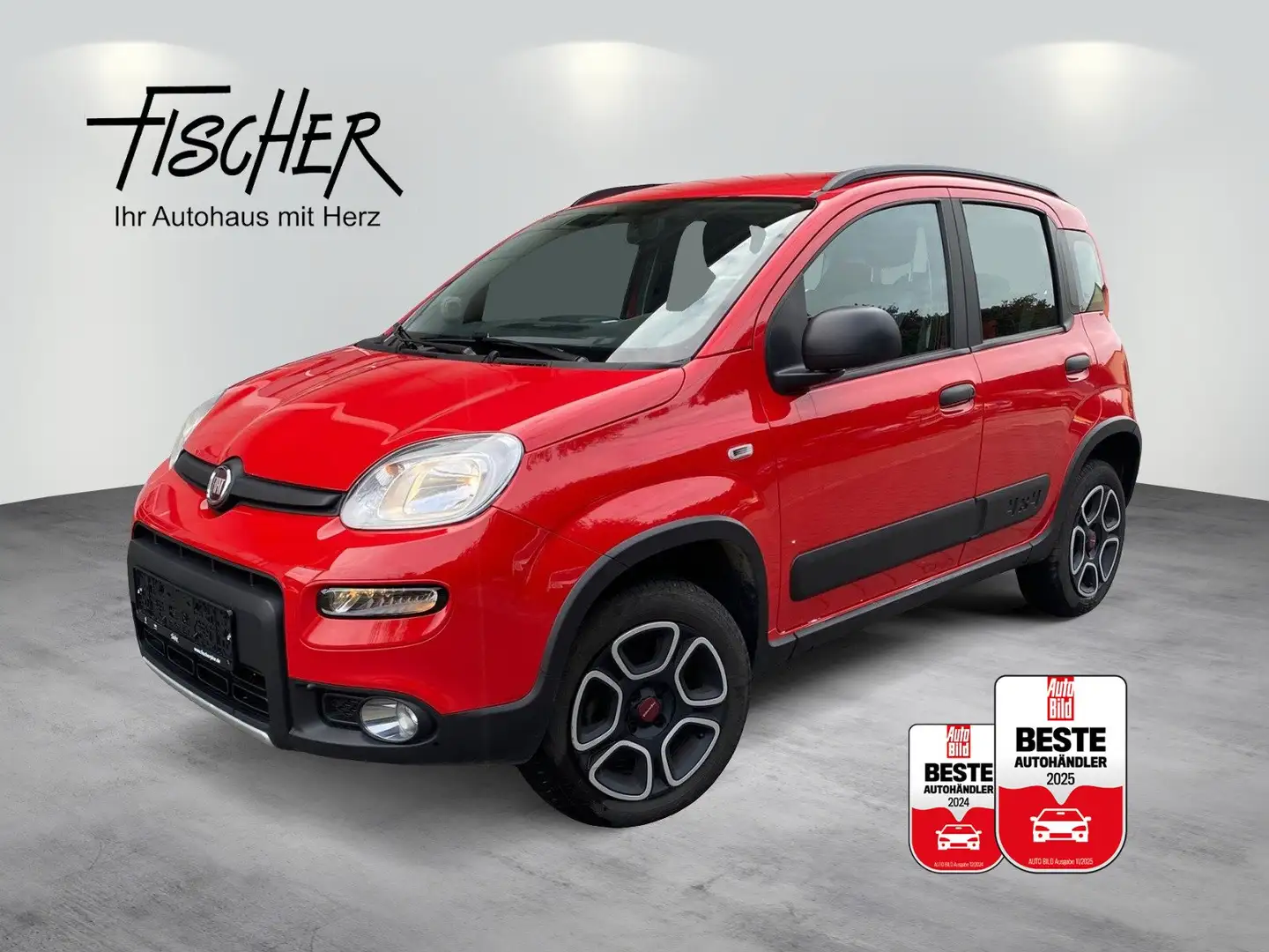 Fiat Panda 4x4 Wild AHK gepfl. Scheckheft  Wild 4x4 Rouge - 1