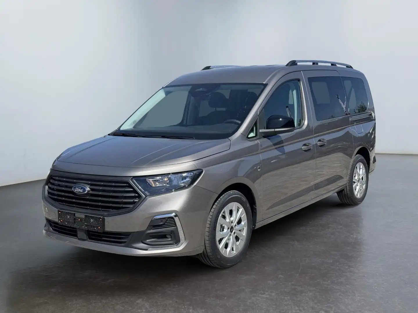 Ford Grand Tourneo Titanium 2,0 TDCI L2 7 Sitzer Klimaautomatik An... Silber - 1