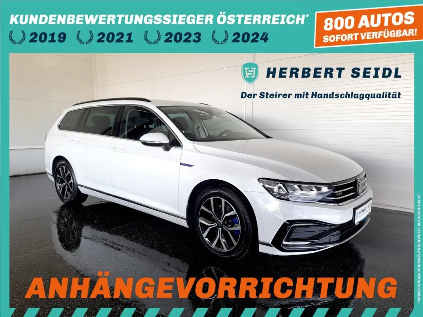 Volkswagen Passat Variant GTE PHEV DSG *VIRTUELL / 17 ZOLL / LED / NAVI / AHV & KAMERA / ACC* Weiß - 1